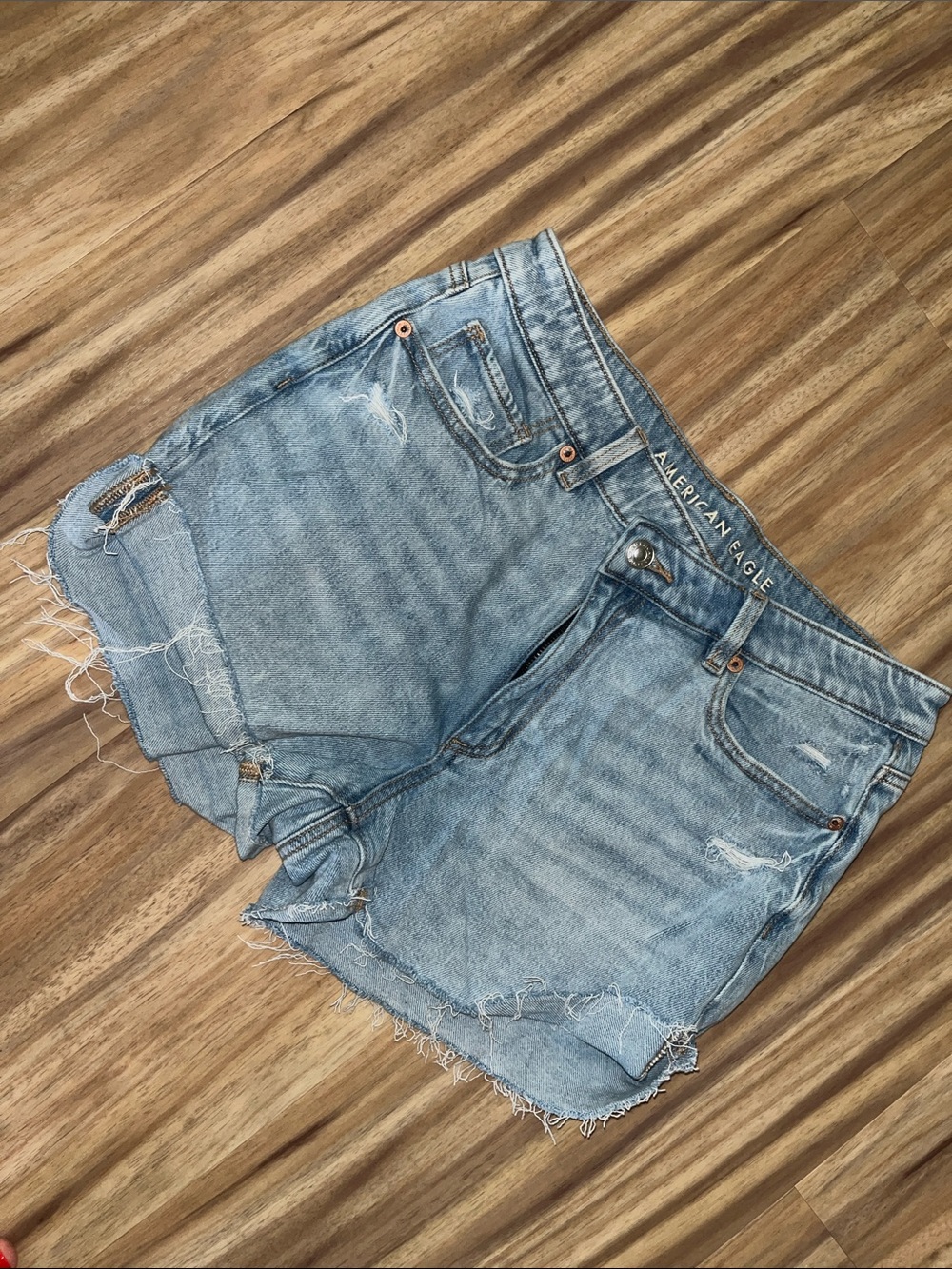 American Eagle “mom short” Jean shorts